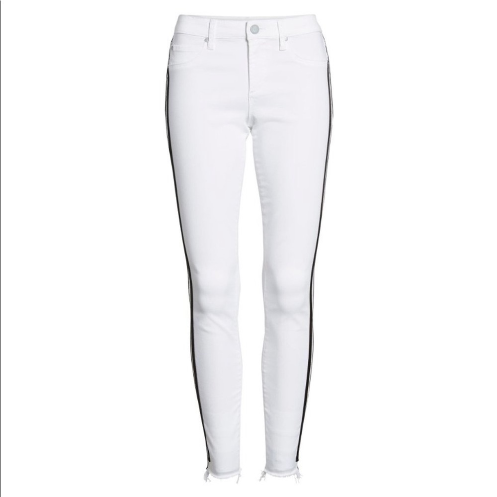 Articles of society white racer with satin stations women size 25 like new ❤️🔥 - Picture 6 of 14